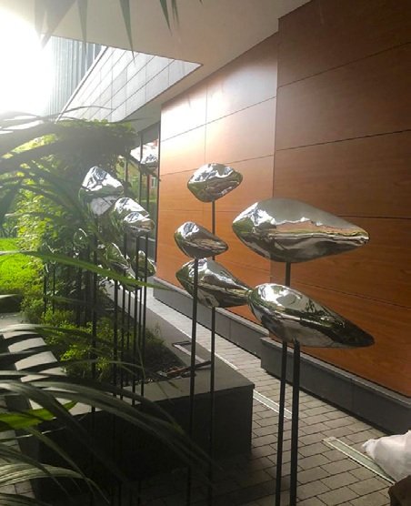 Steel Fish Sculptures — Yekaterinburg, Russia