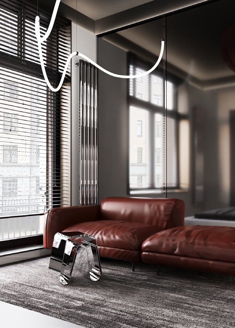 Apartment for a Young Man — Saint Petersburg, Russia