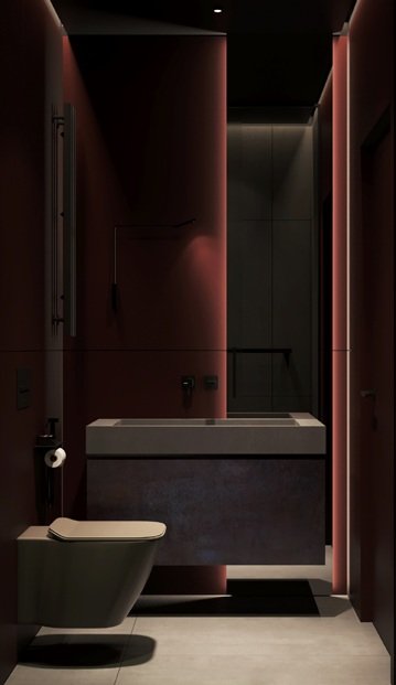 Apartment for a Young Man — Saint Petersburg, Russia